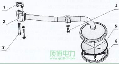 玉柴YC4108机油集波器总成