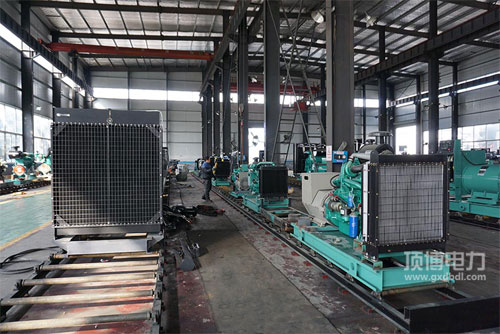 电力柴油发电机生产车间