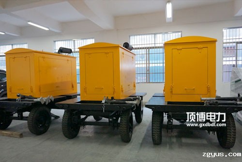 移动拖车柴油发电机组