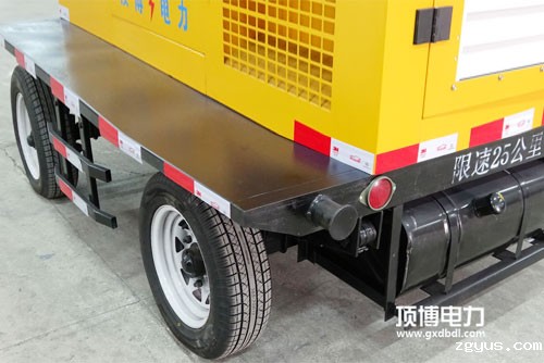 静音移动式拖车柴油发电机设备安装使用与其它类型不同之处