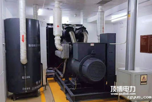 柴油发电机组废气