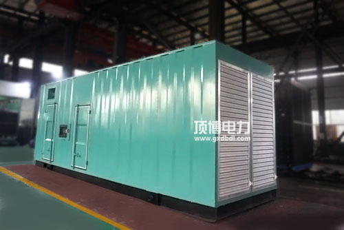 柴油发电机厂家电力展示集装箱发电机组