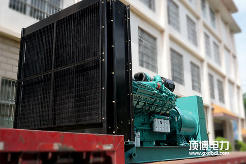 电力分享柴油发电机组散热器风扇和导风罩的选择