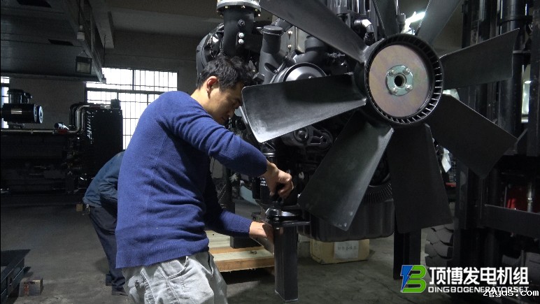 柴油发电机工艺