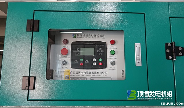 180KW上柴静音箱发电机组5