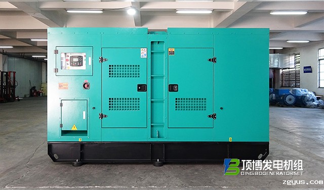 180KW上柴静音箱发电机组3